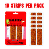 Salteez Beer Salt Strips - Chili Lime - 2 Packs - 20 Total Strips! - FREE SHIPPING!