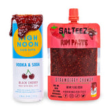 Salteez Rim Paste - Strawberry Chamoy - 2 Packs - FREE SHIPPING!